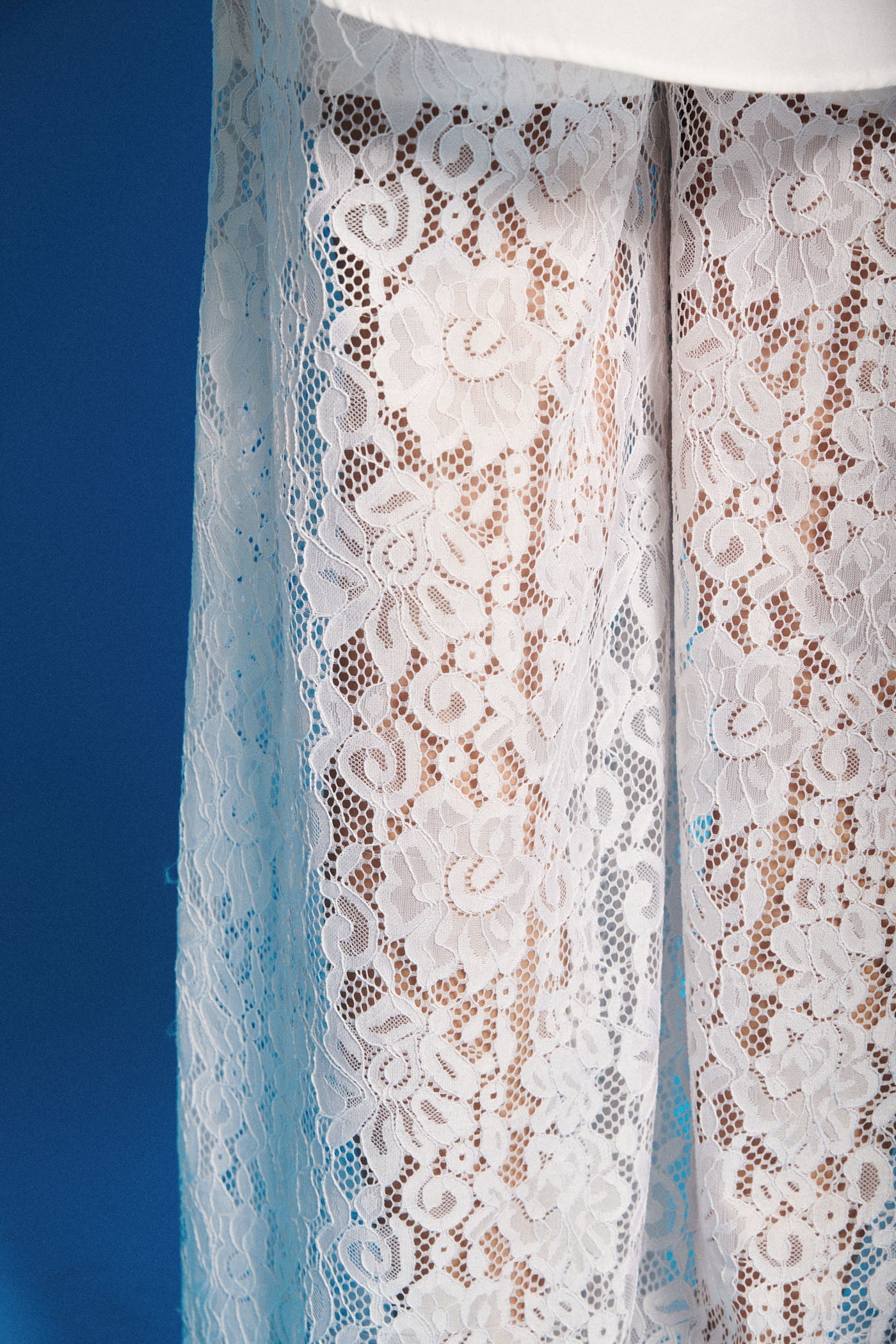 Patchwork Shirt With Lacy Pants