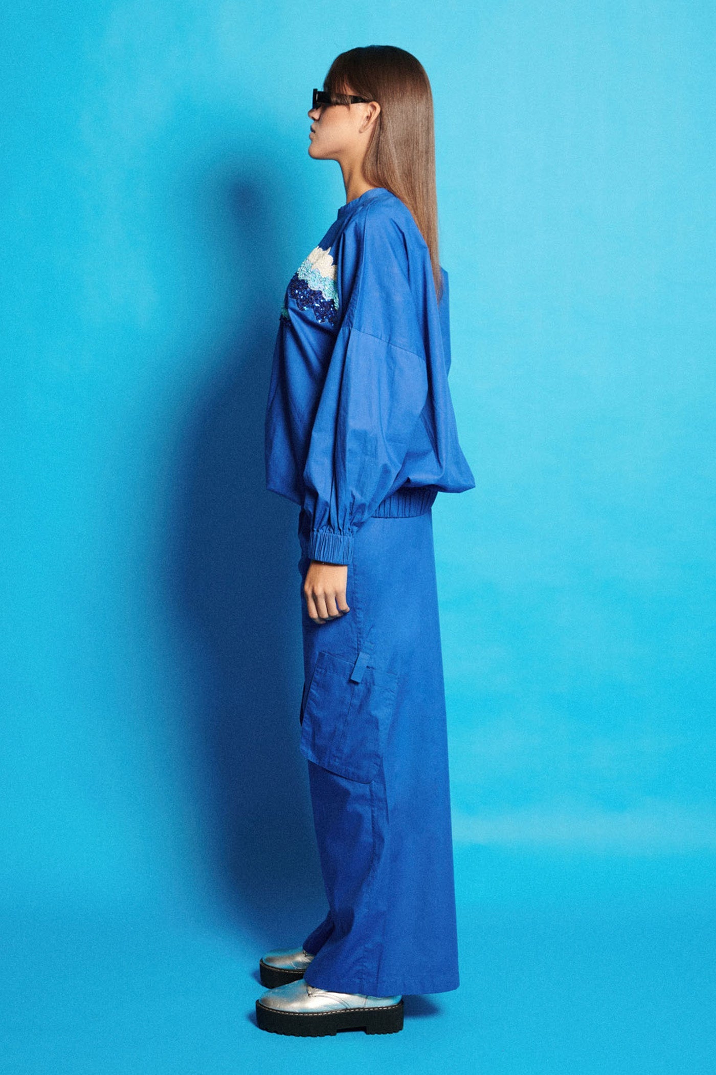 Blue Poplin Cargo