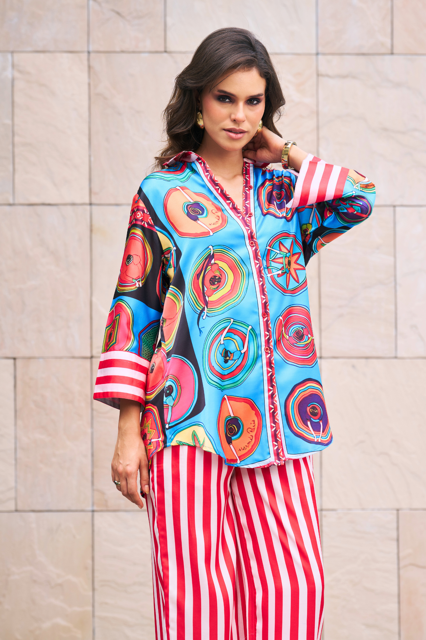 Sunset Carnival Coord Set