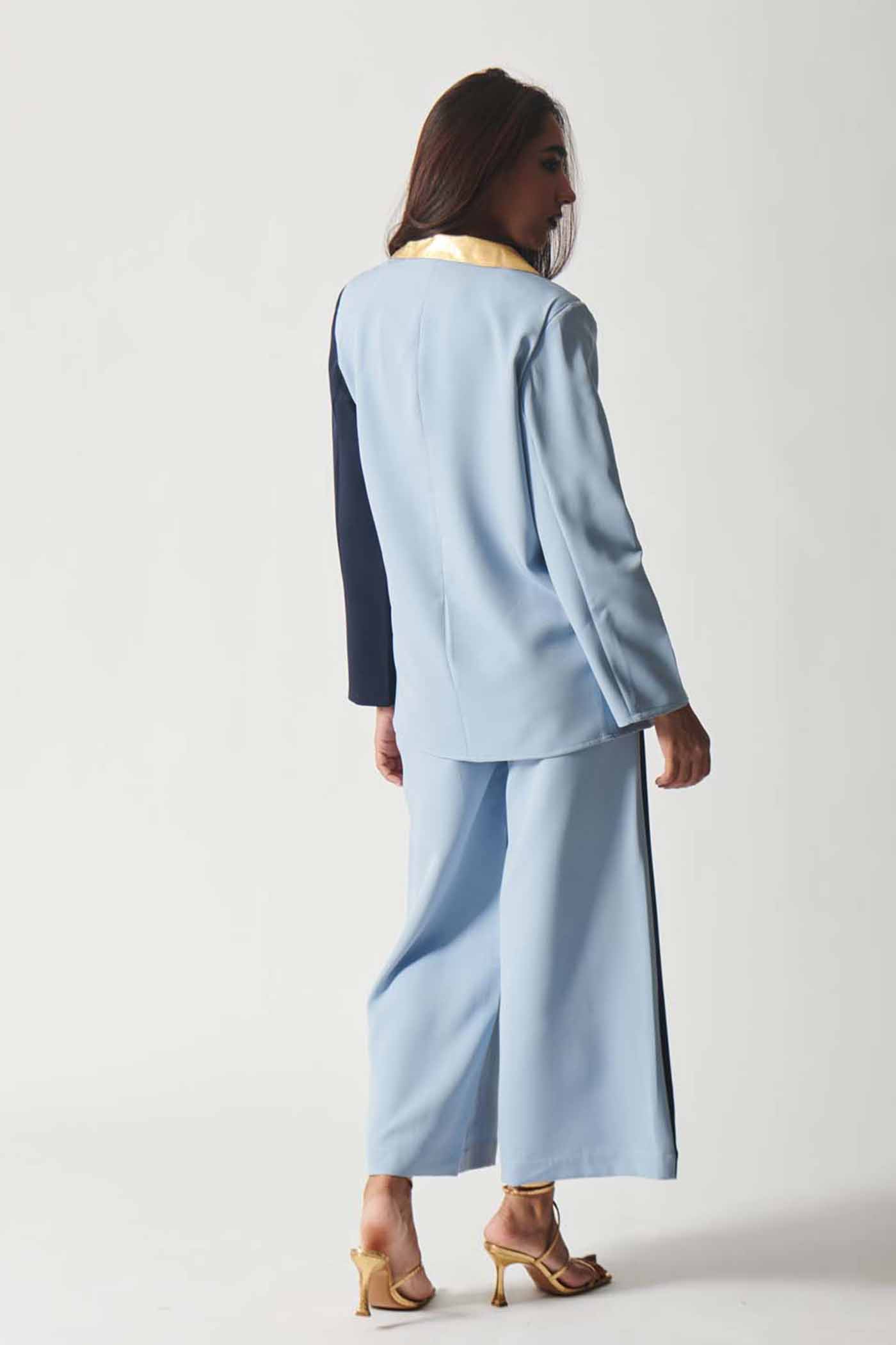 Dual Tone with Gold Highlights Pant