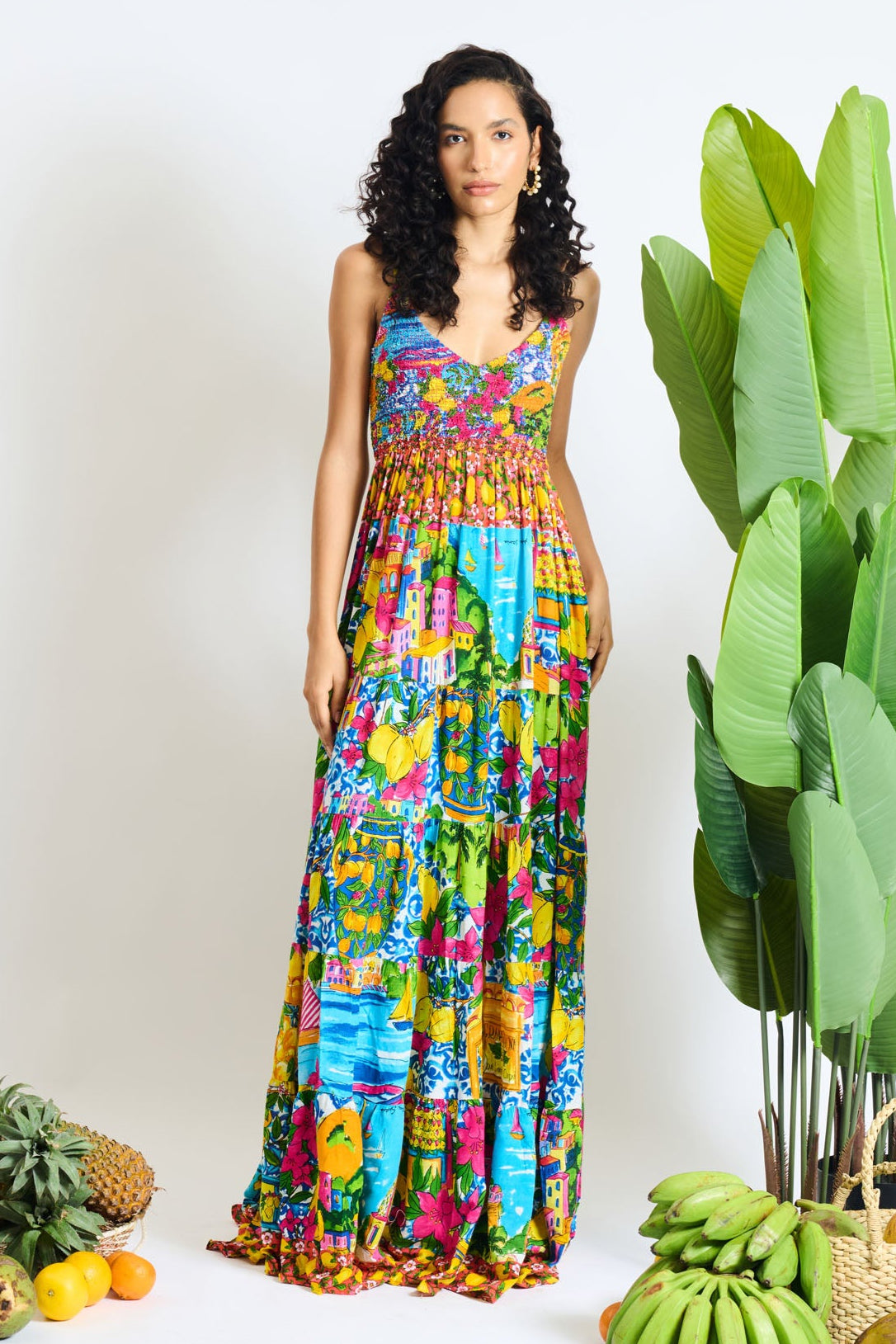 Radiant Strapped Maxi Dresss