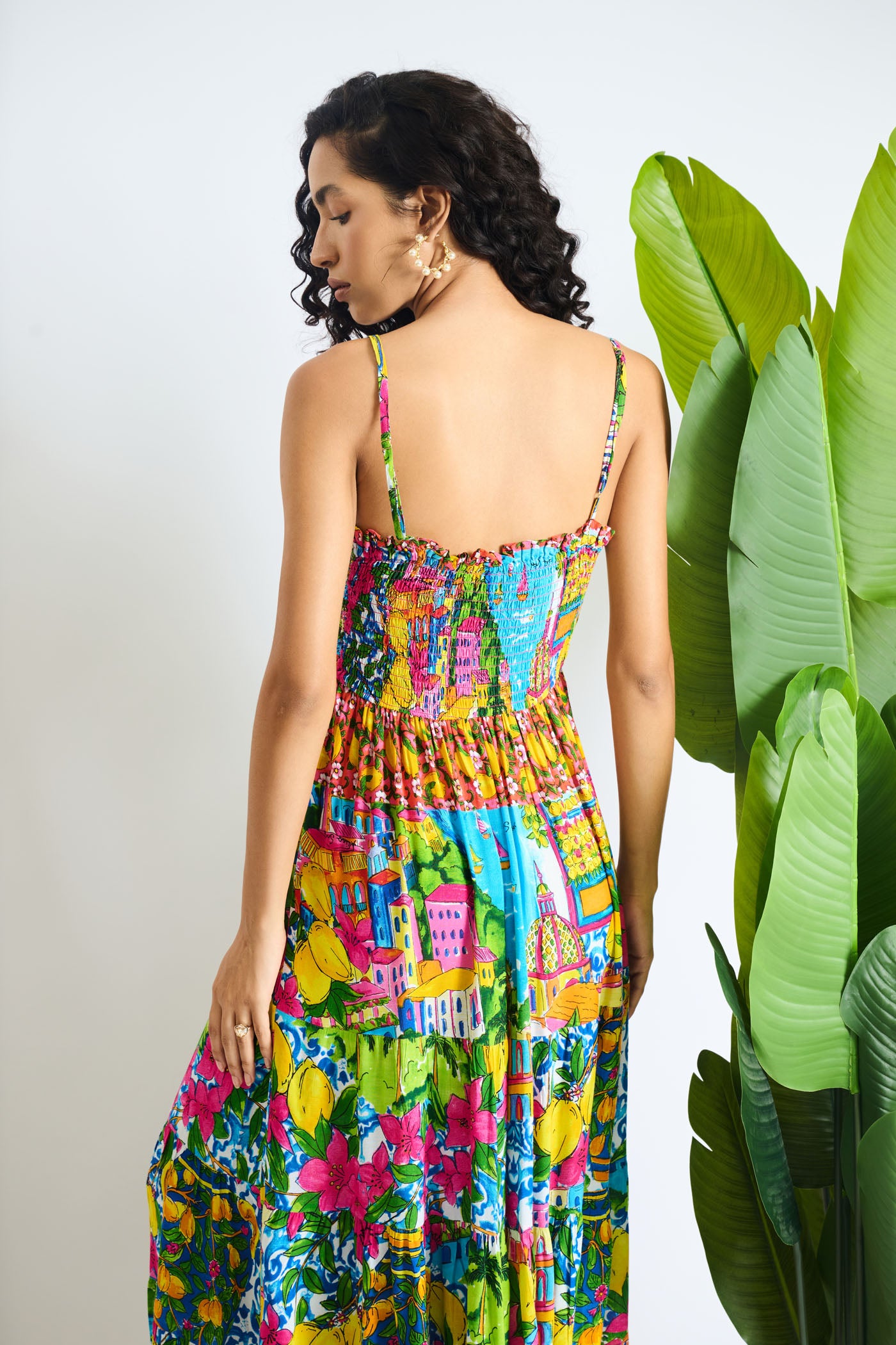 Radiant Strapped Maxi Dresss