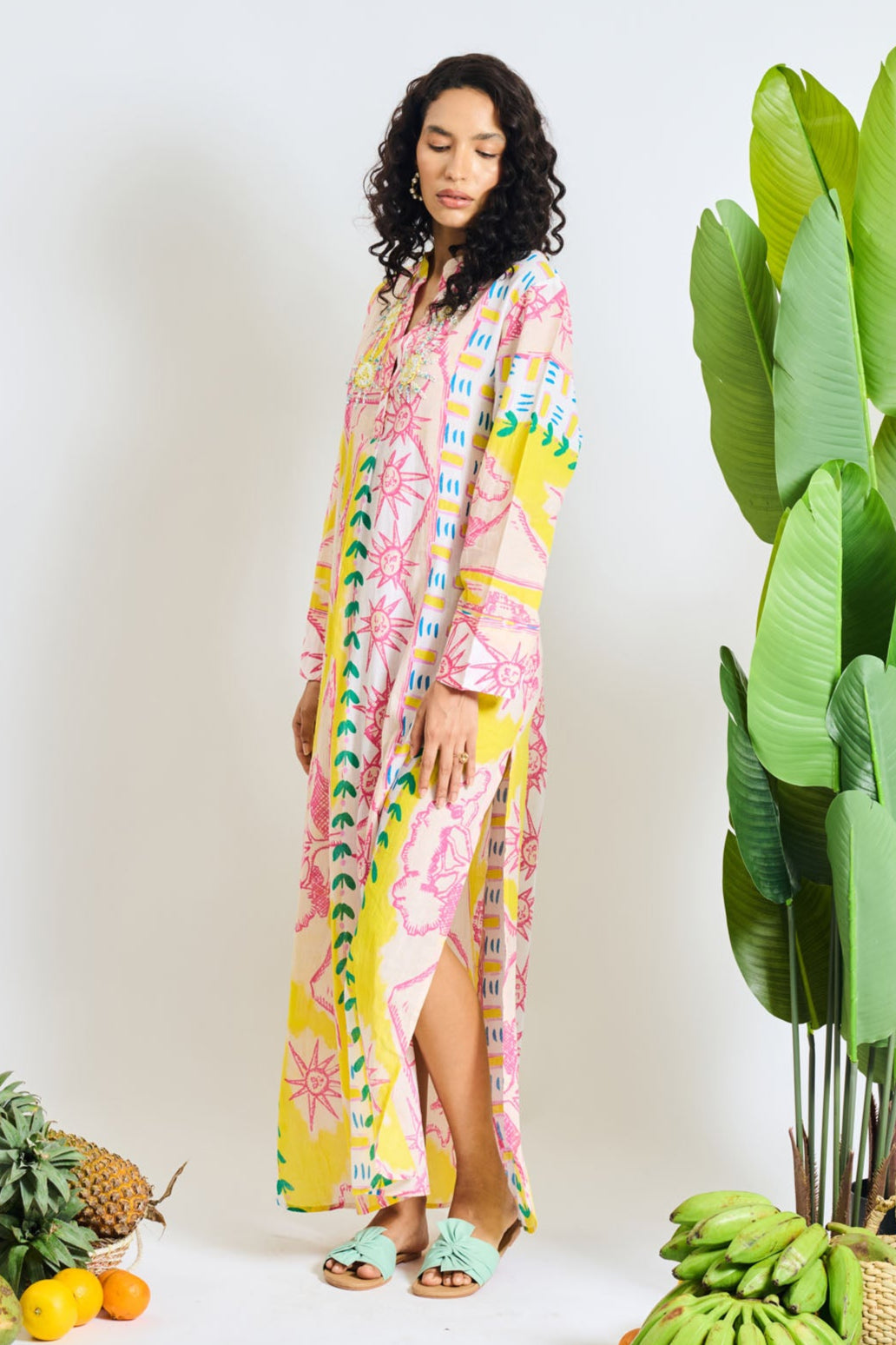 Yellow Madrine Long Dress