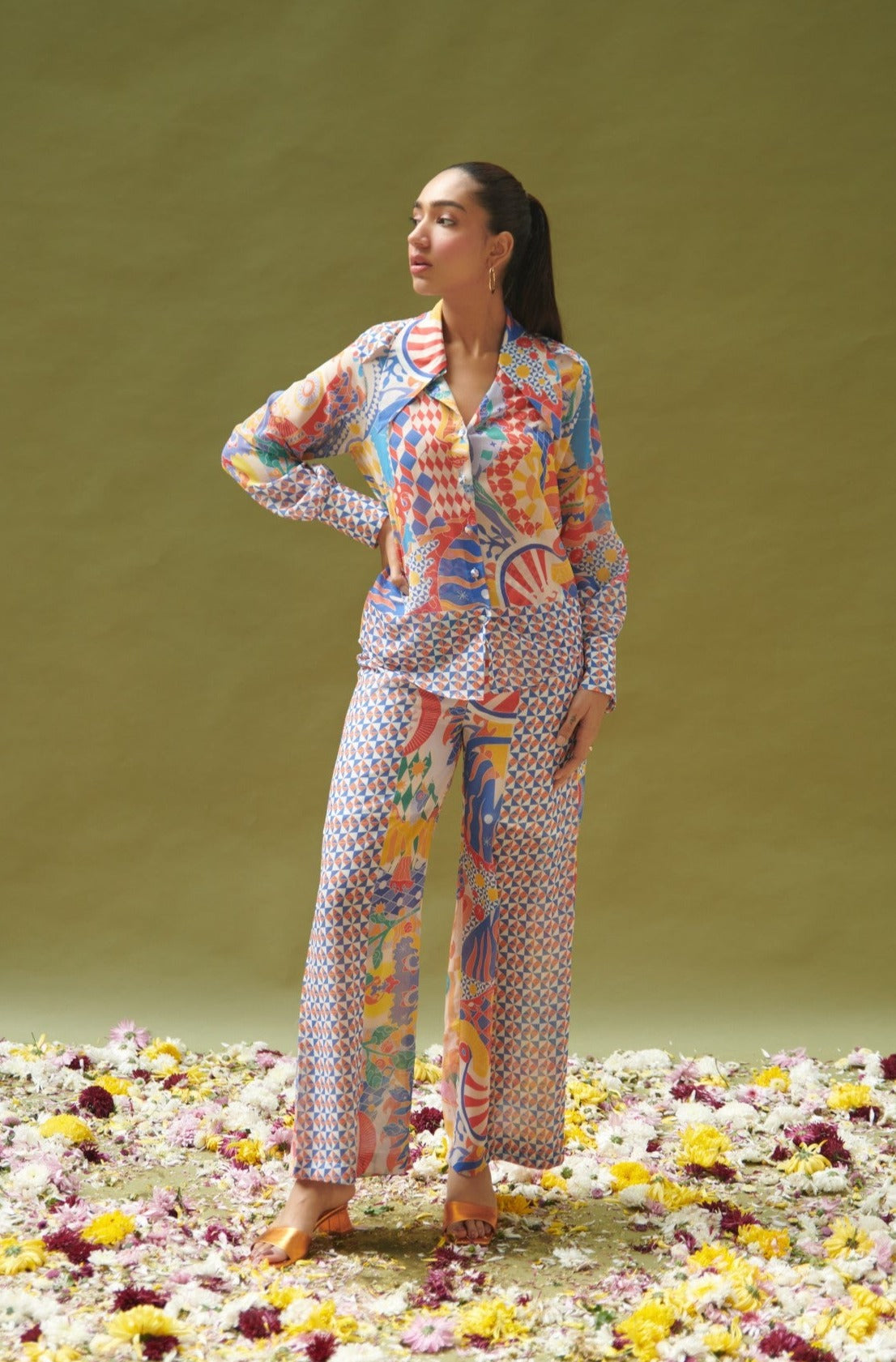 Multicolor Printed Shirt