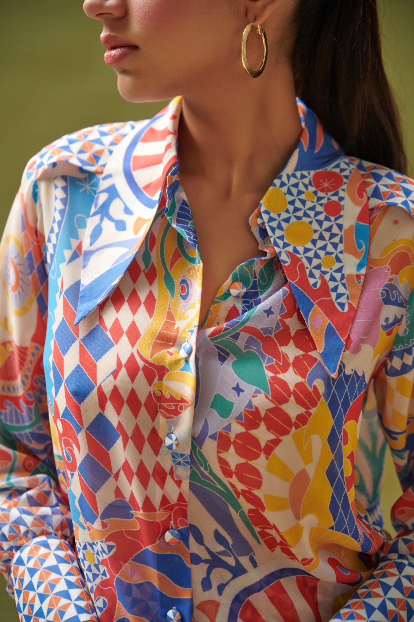 Multicolor Printed Shirt