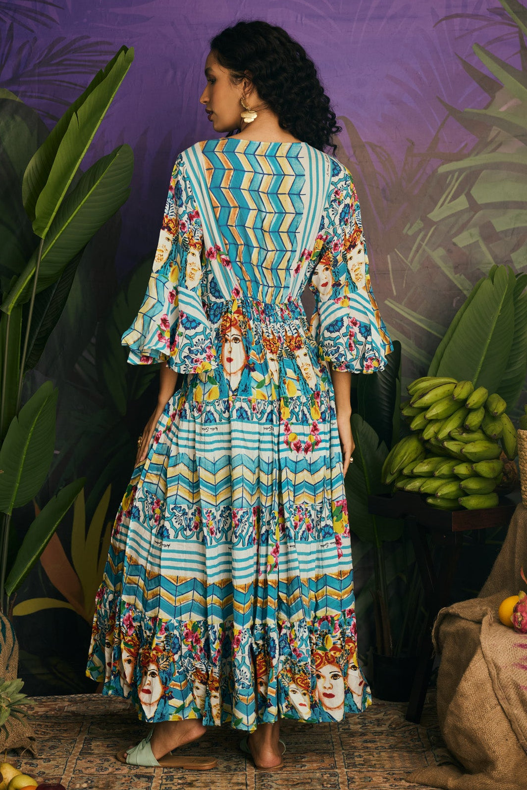 Print & Poise Maxi
