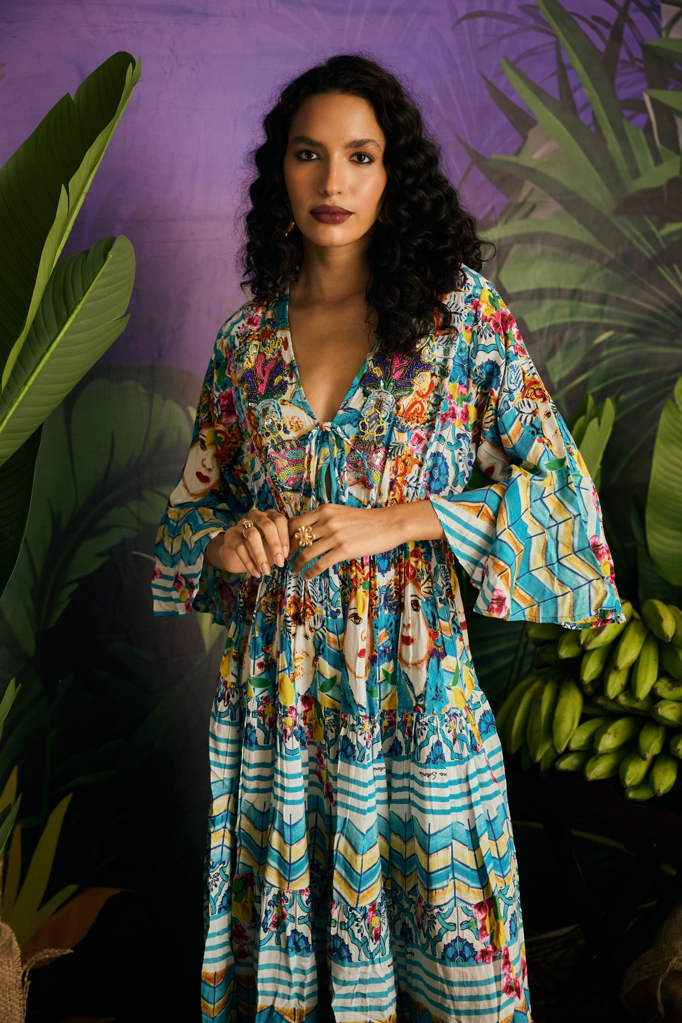 Print & Poise Maxi