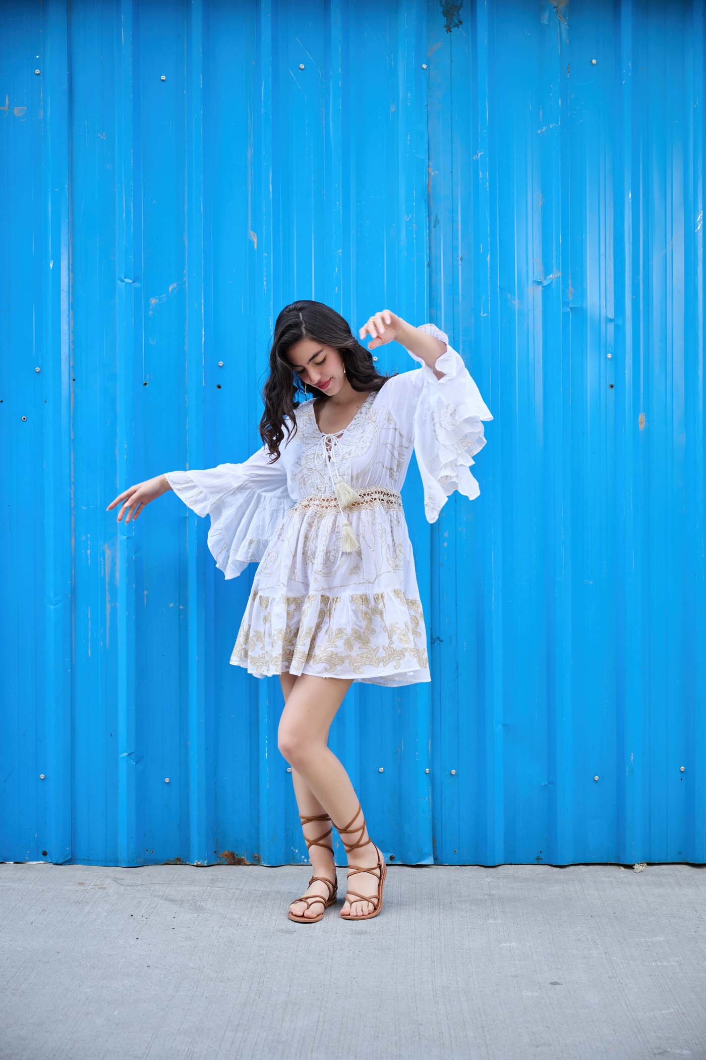 Twilight Twist-Lace Dress