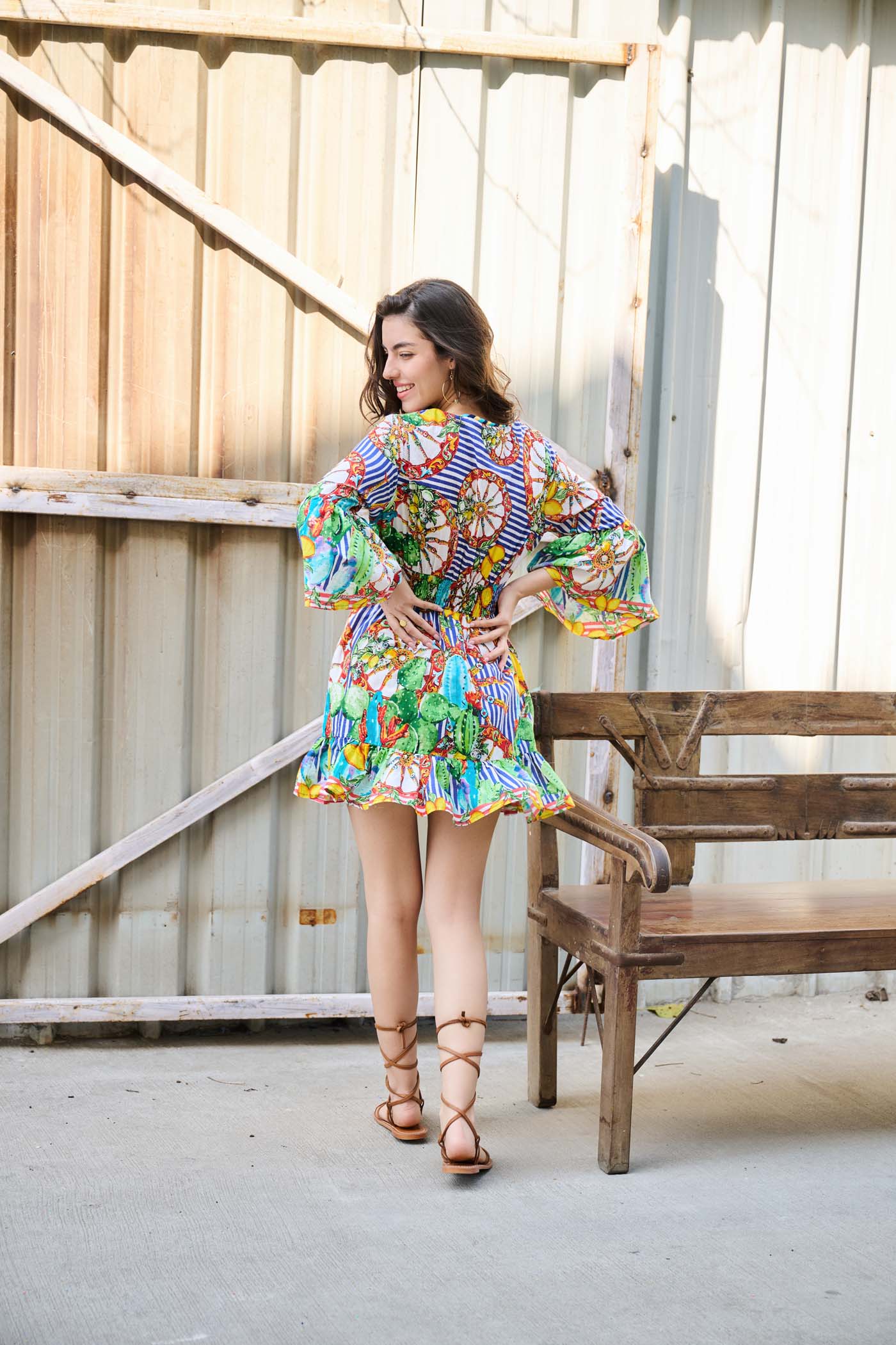 Zesty Breeze mini Dress