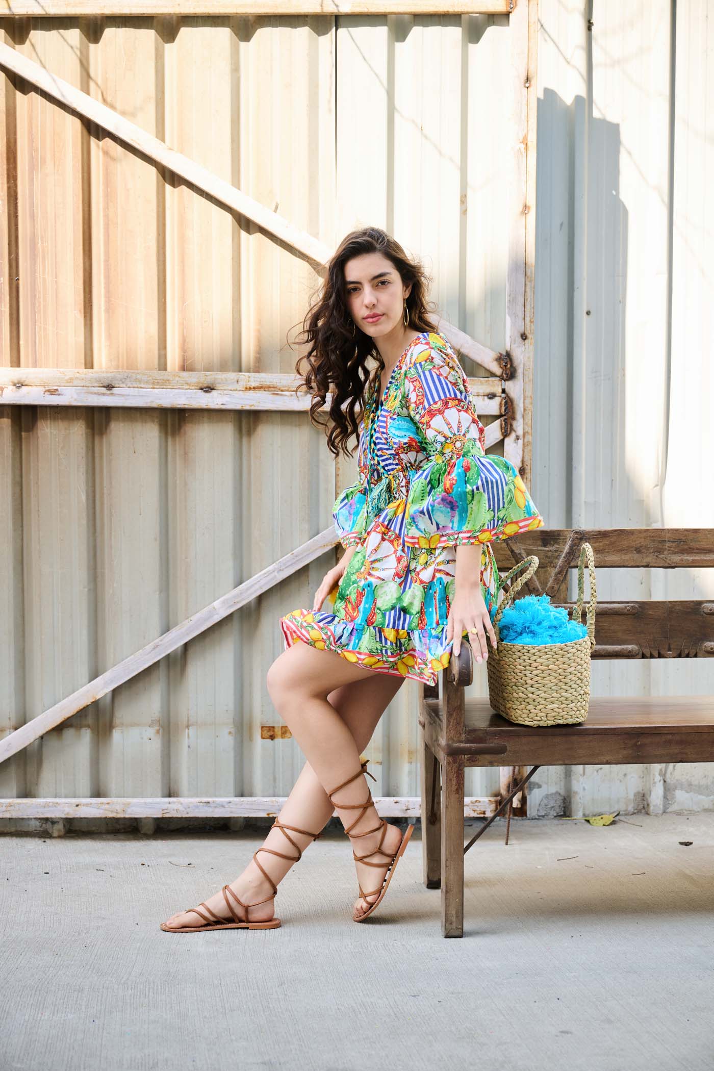 Zesty Breeze mini Dress