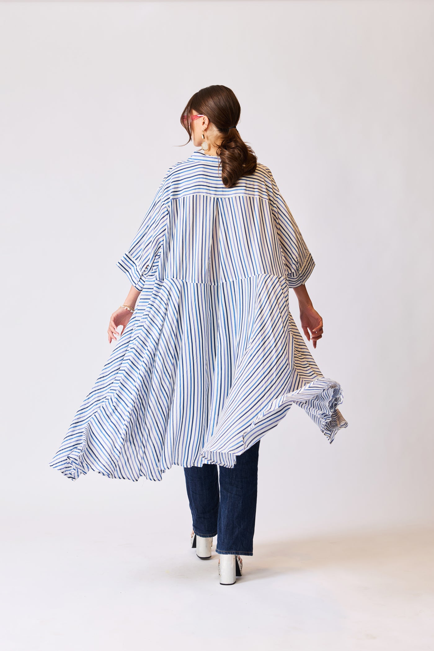 Floral Appliqué Tunic