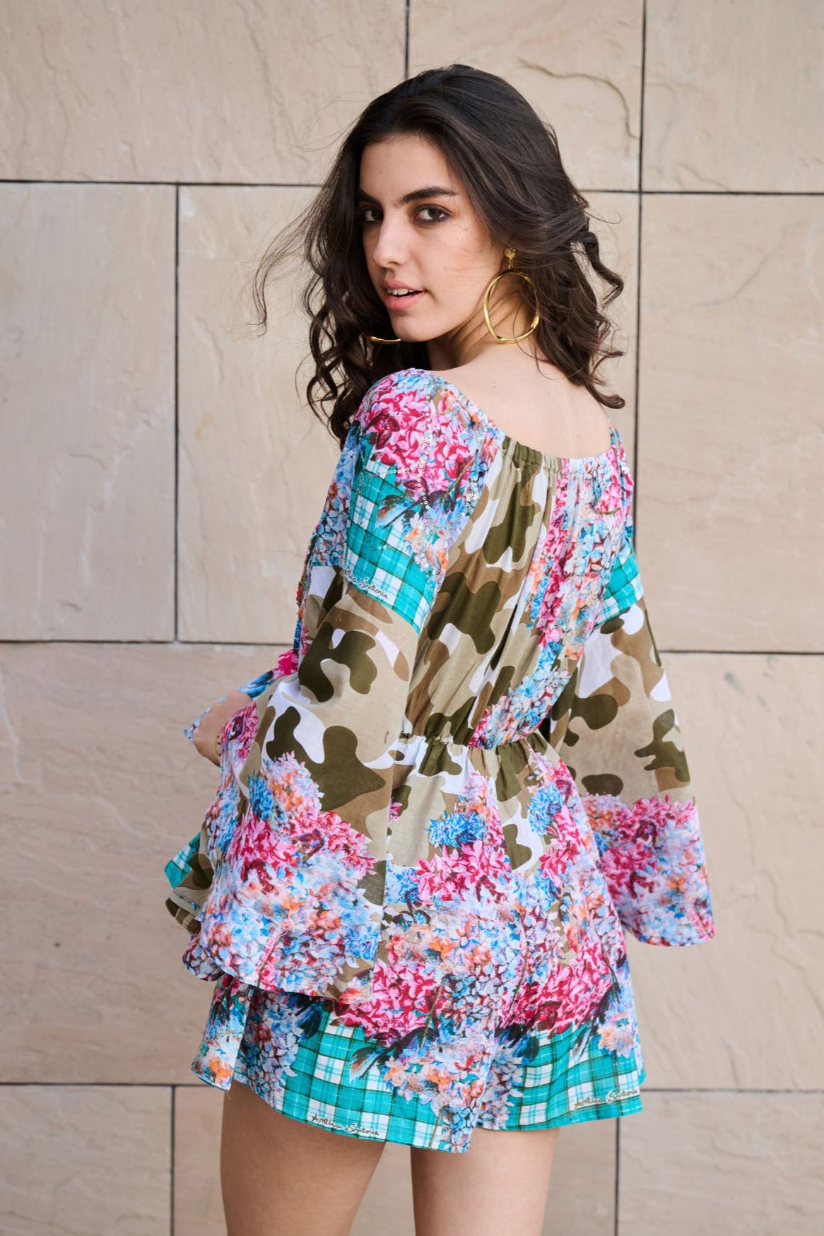 Tropical Drizzle Playsuit