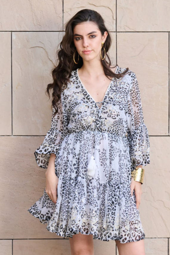 Boho Twilight Mini Dress