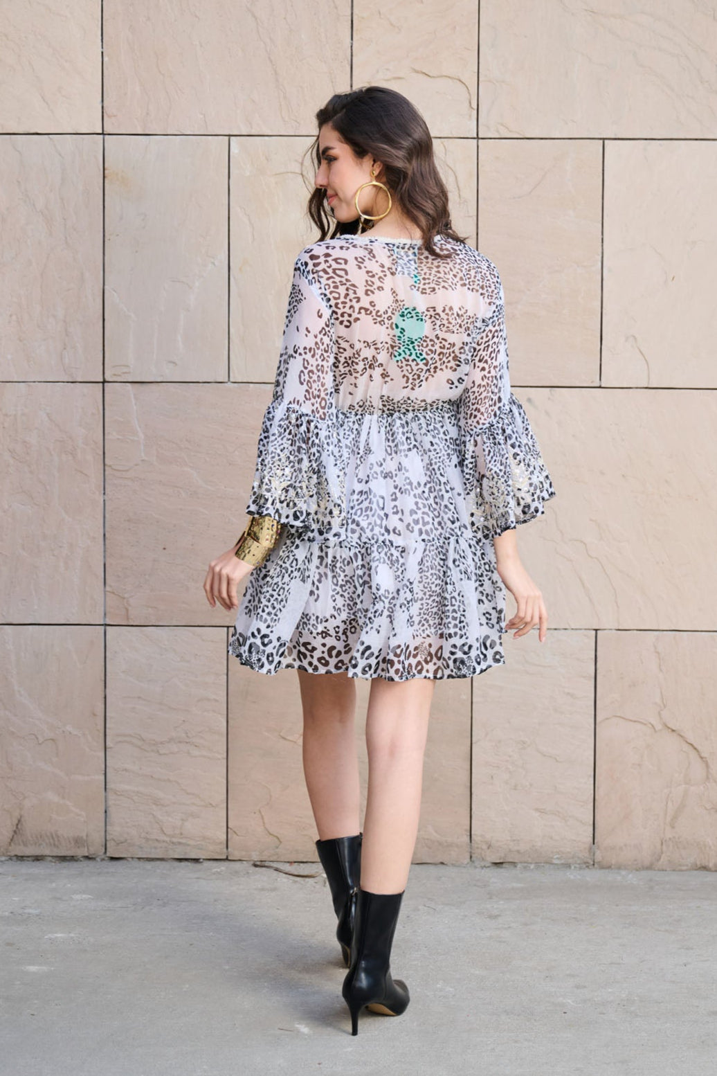 Boho Twilight Mini Dress