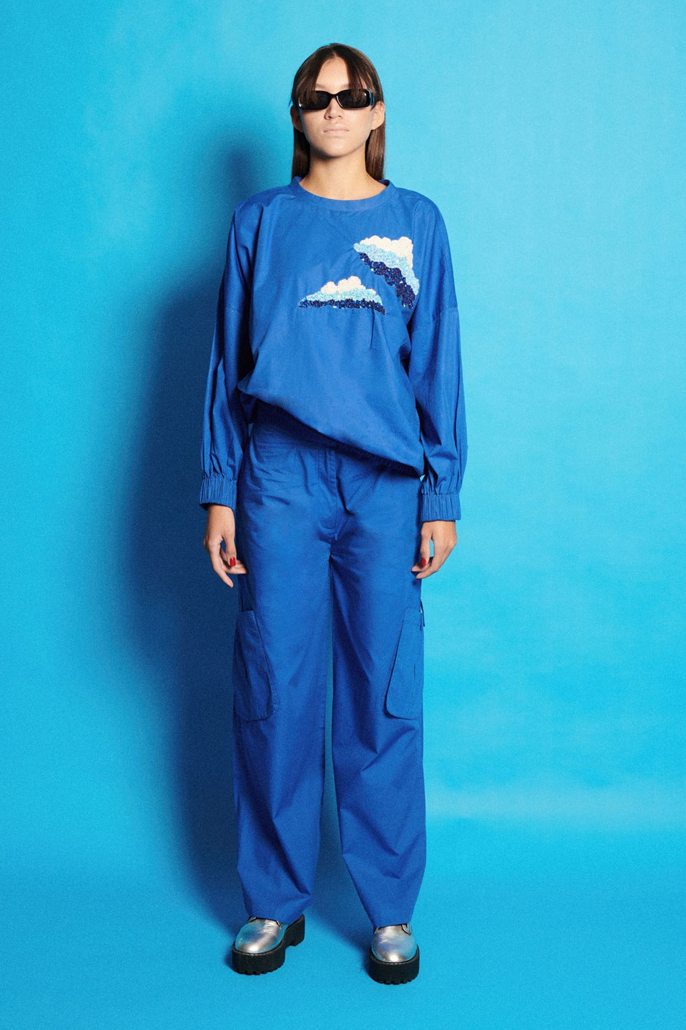 Blue Poplin Cargo