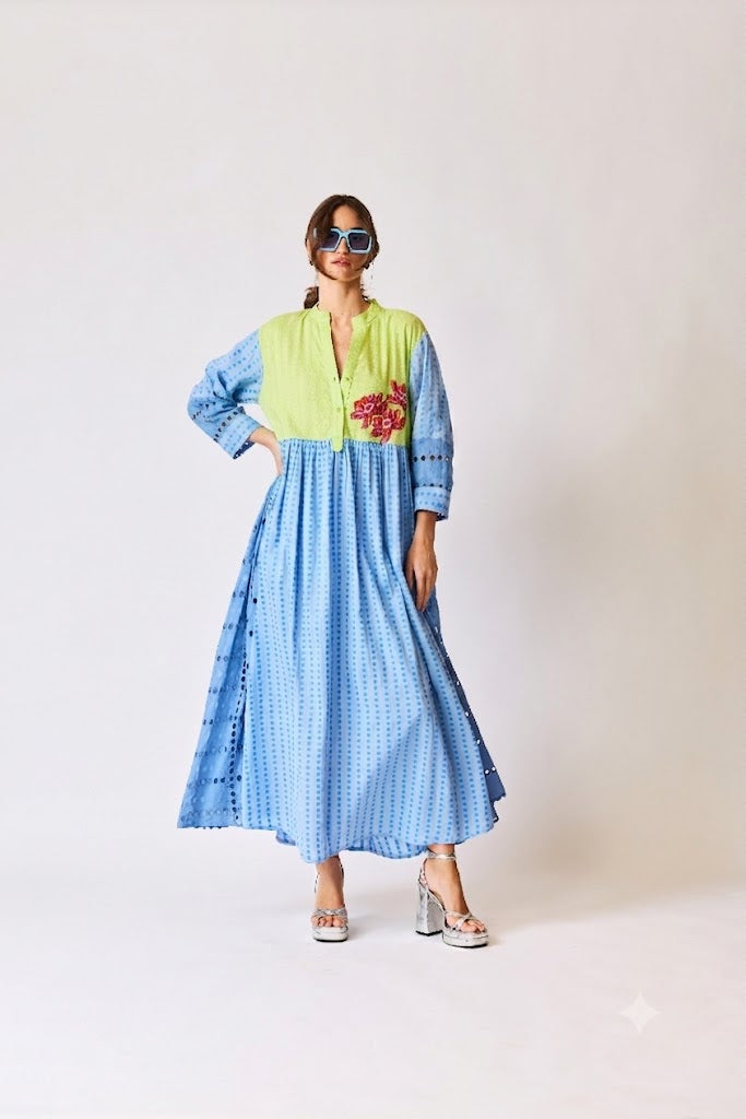 Color-Block Prairie Maxi