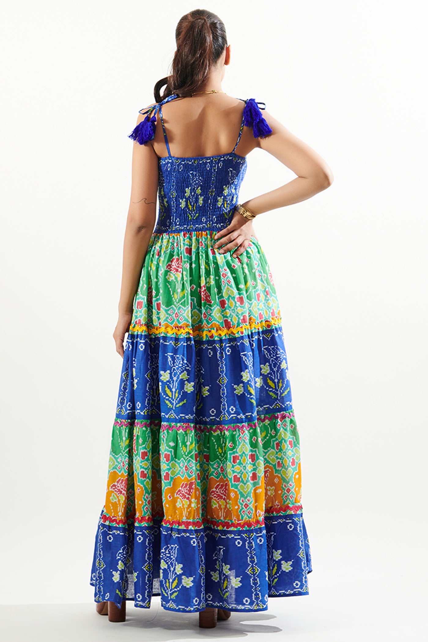 Tarini Manchanda In smoky layer dress