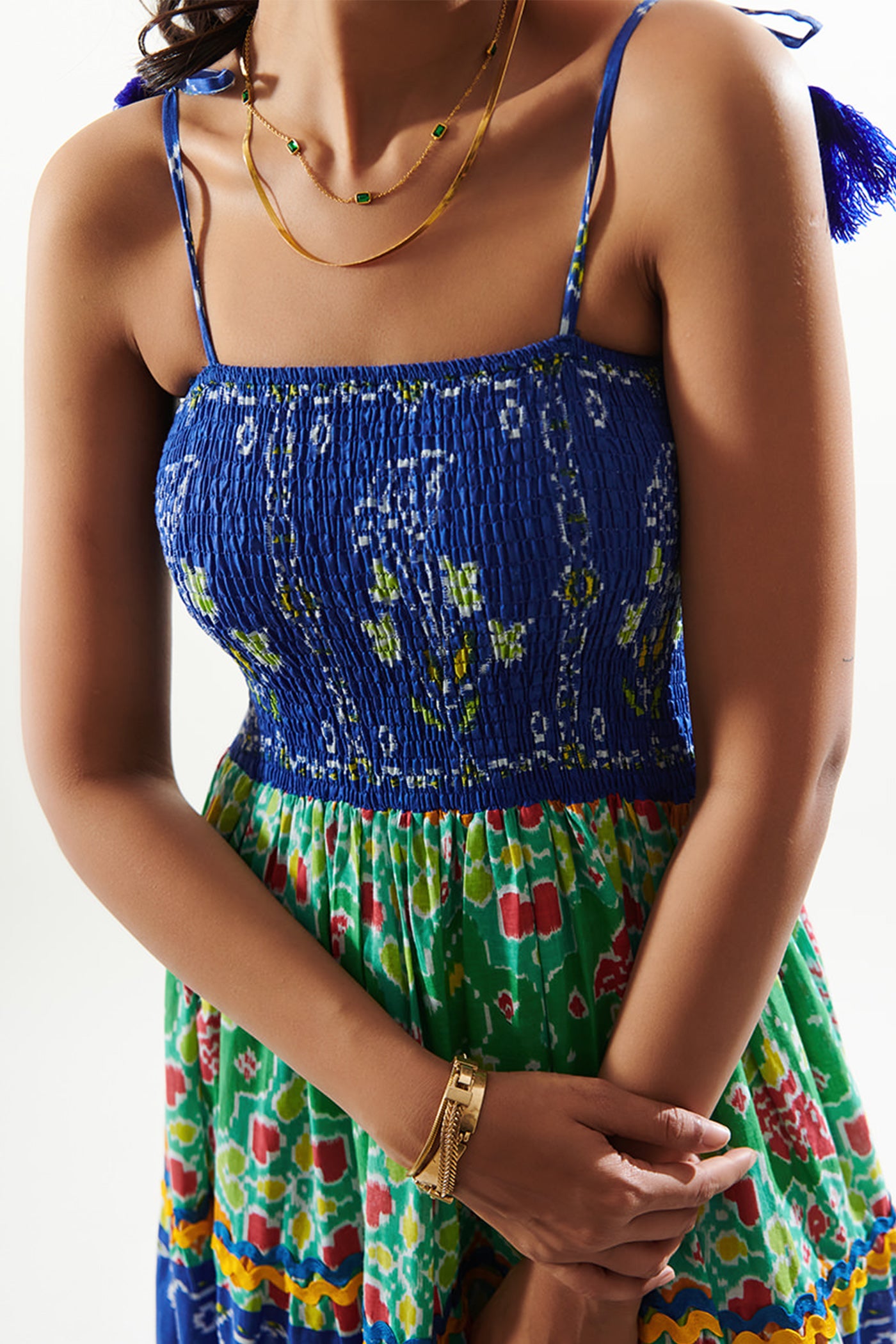 Tarini Manchanda In smoky layer dress