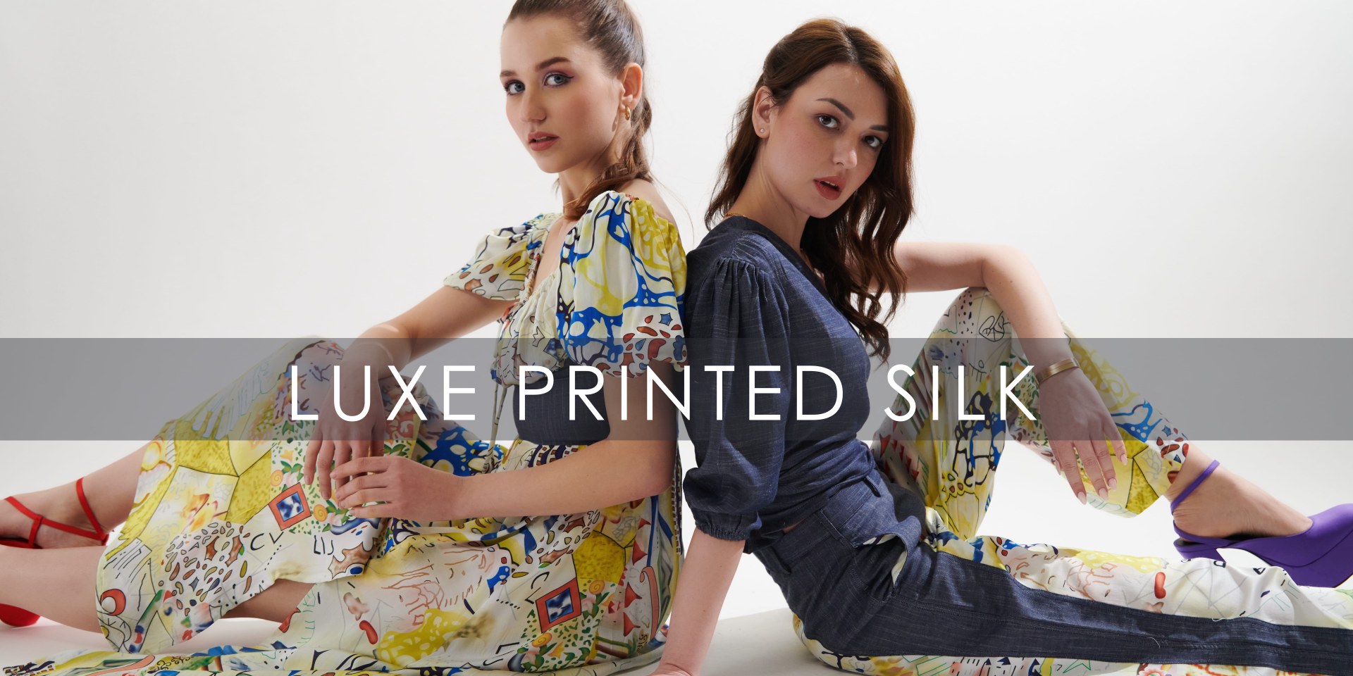 Luxe Silk Printed