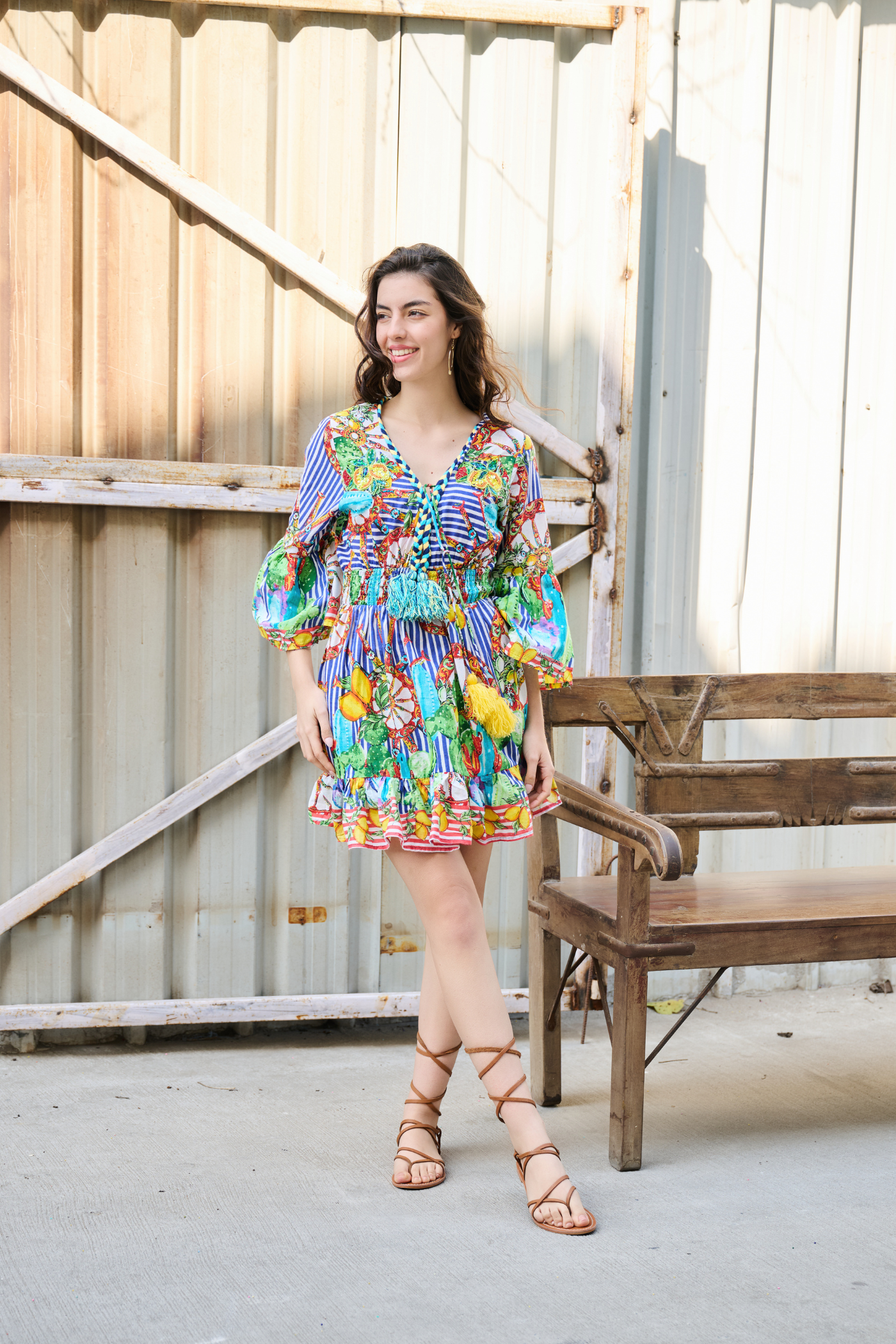 Zesty Breeze mini Dress