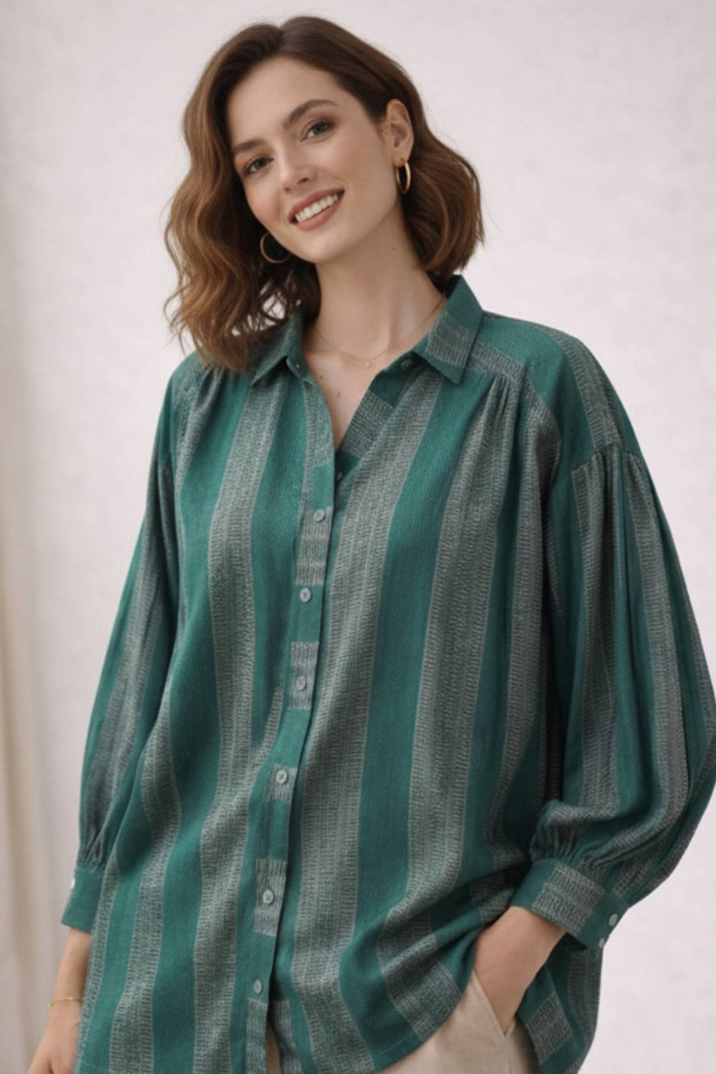 Verdant Stripe Shirt