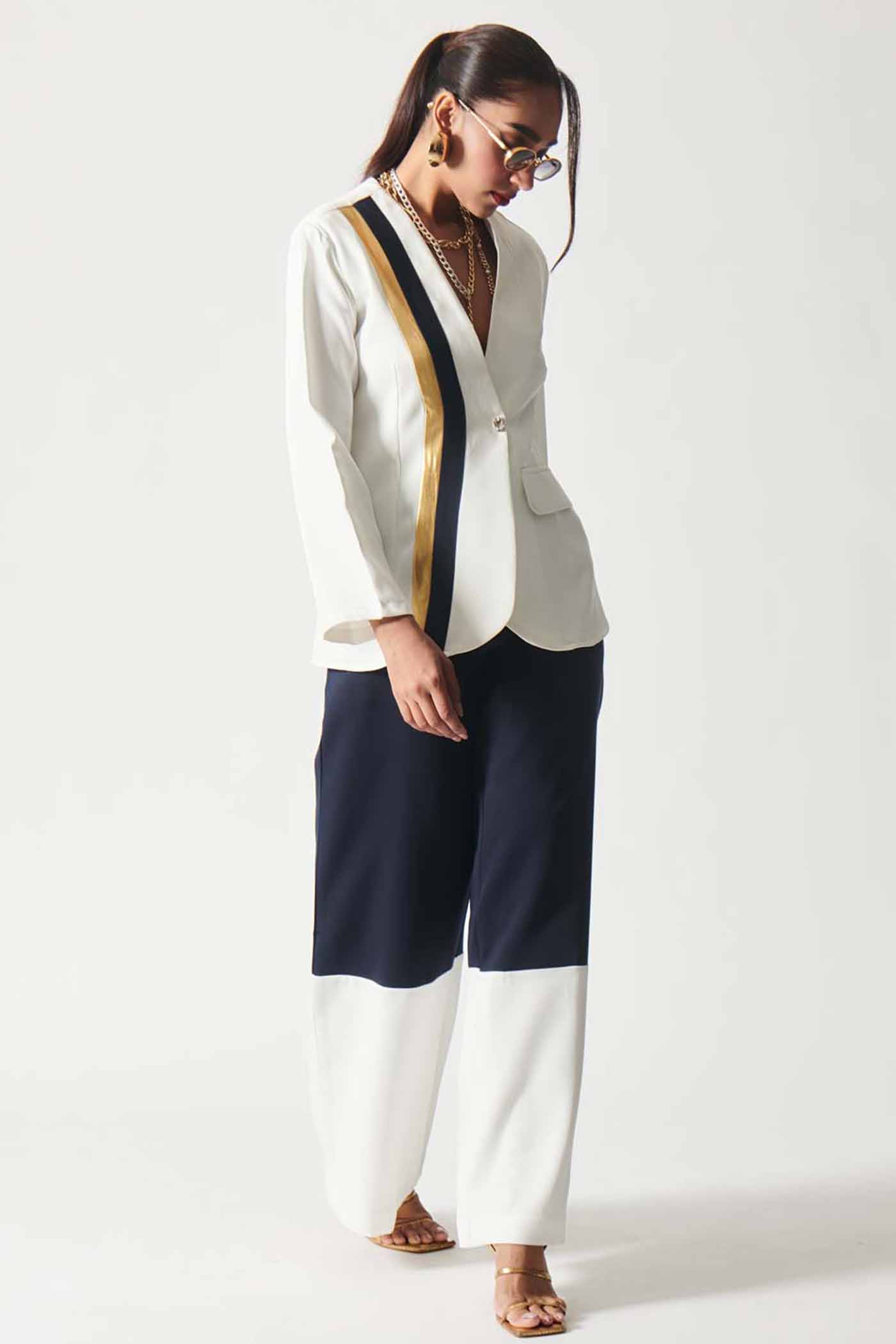 Gold Rush Navy Pant