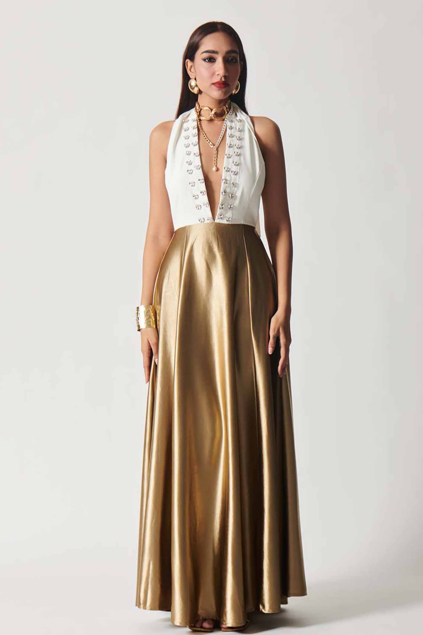 Golden Aura Dress