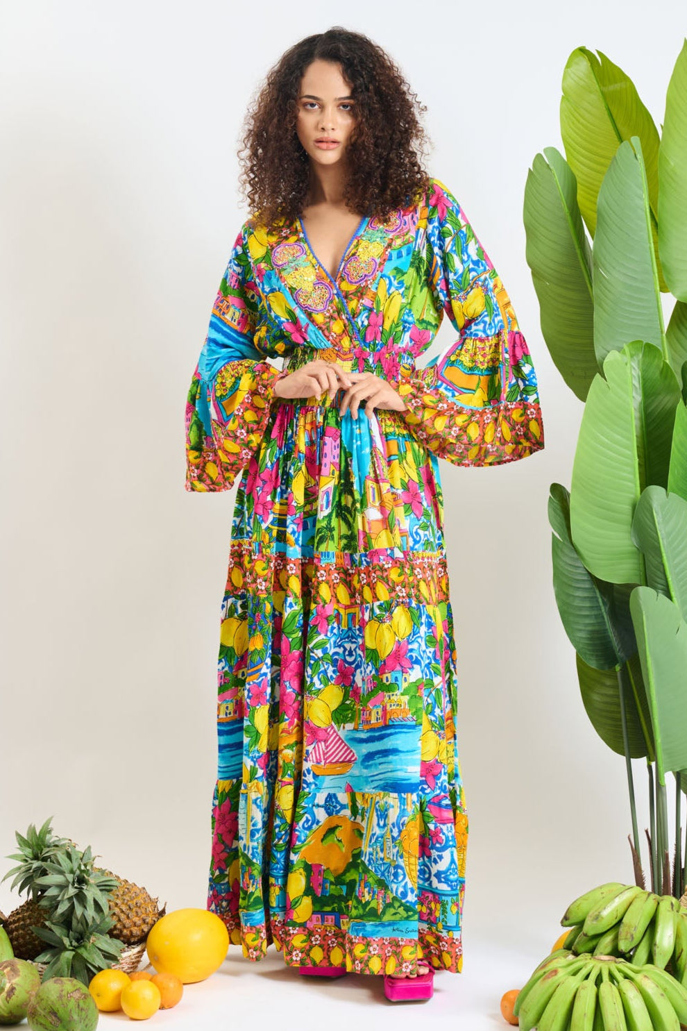 Rainbow Reverie Maxi Dress