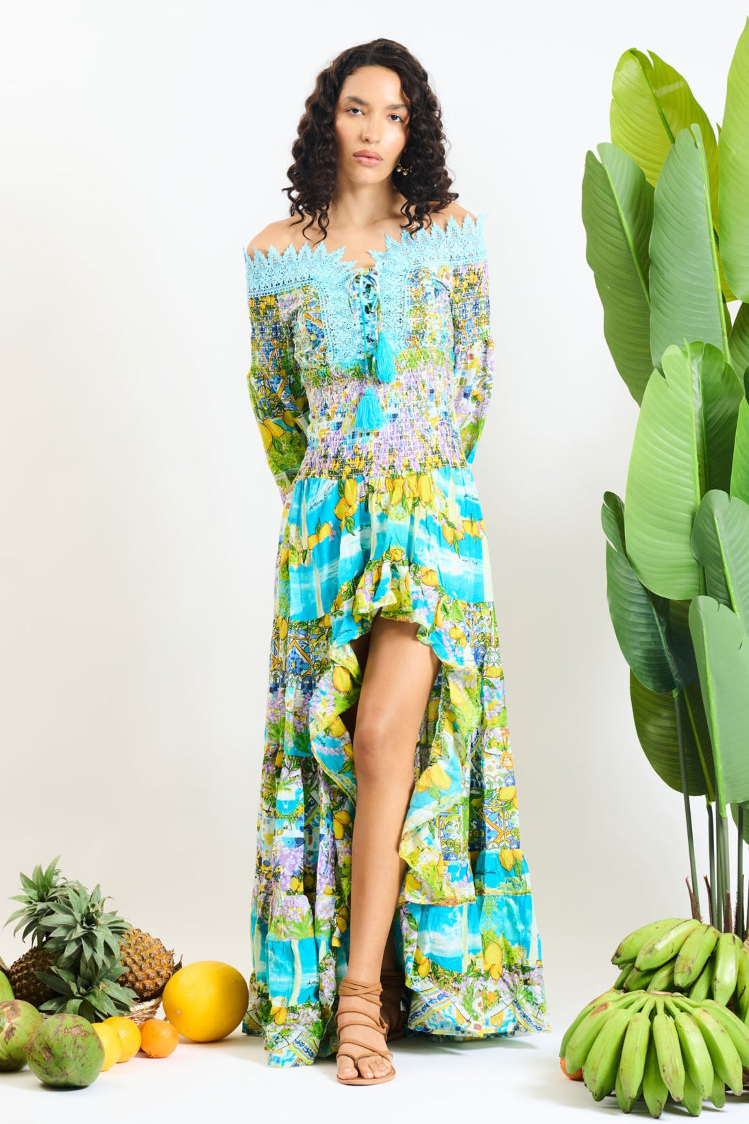 Lace Tranquil Tail Dress
