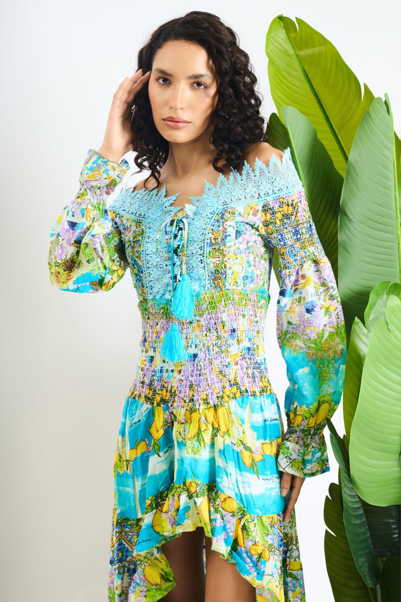 Lace Tranquil Tail Dress