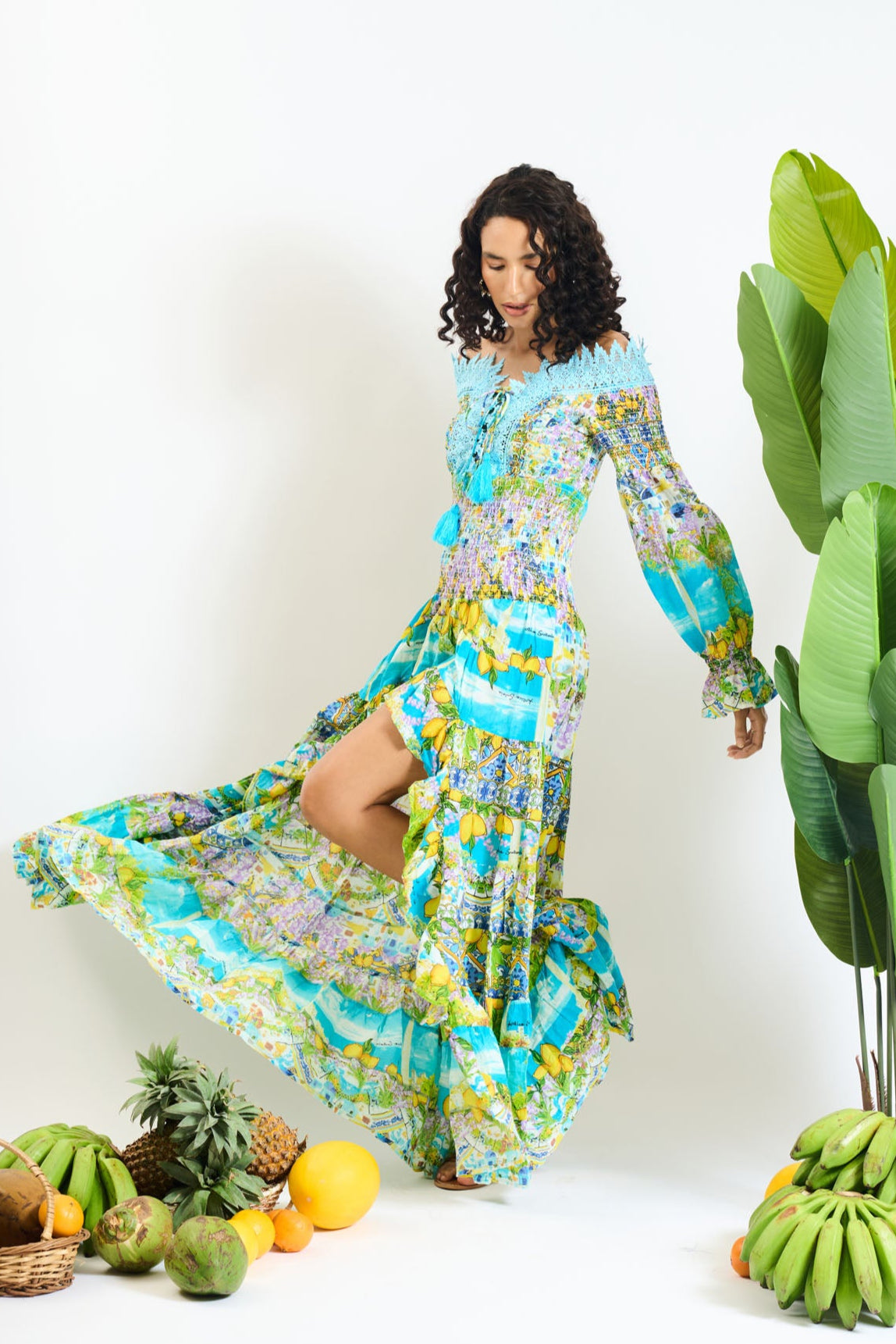 Lace Tranquil Tail Dress