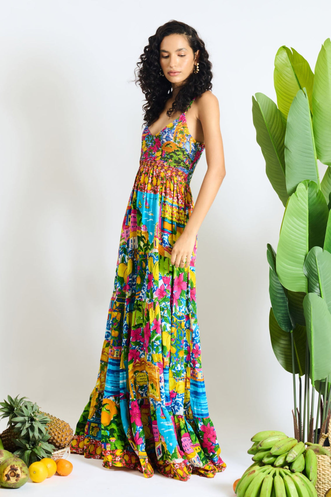 Radiant Strapped Maxi Dresss