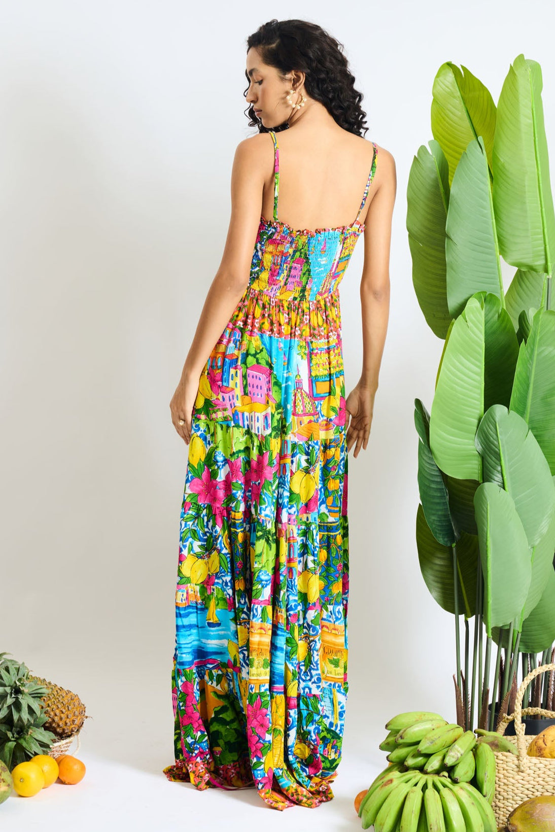 Radiant Strapped Maxi Dresss