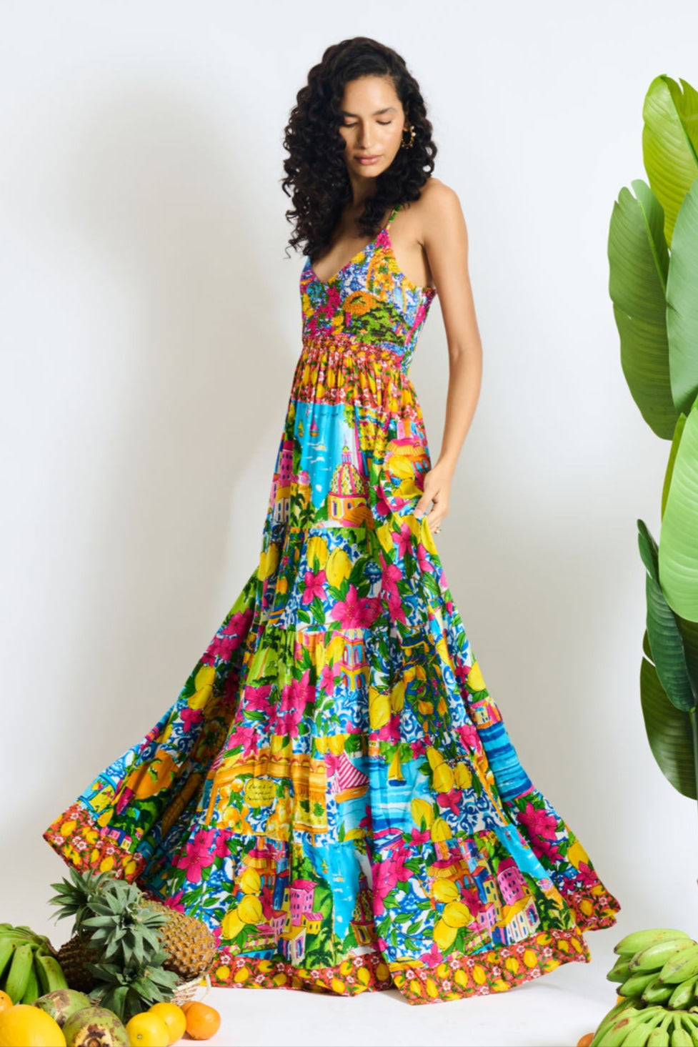 Radiant Strapped Maxi Dresss