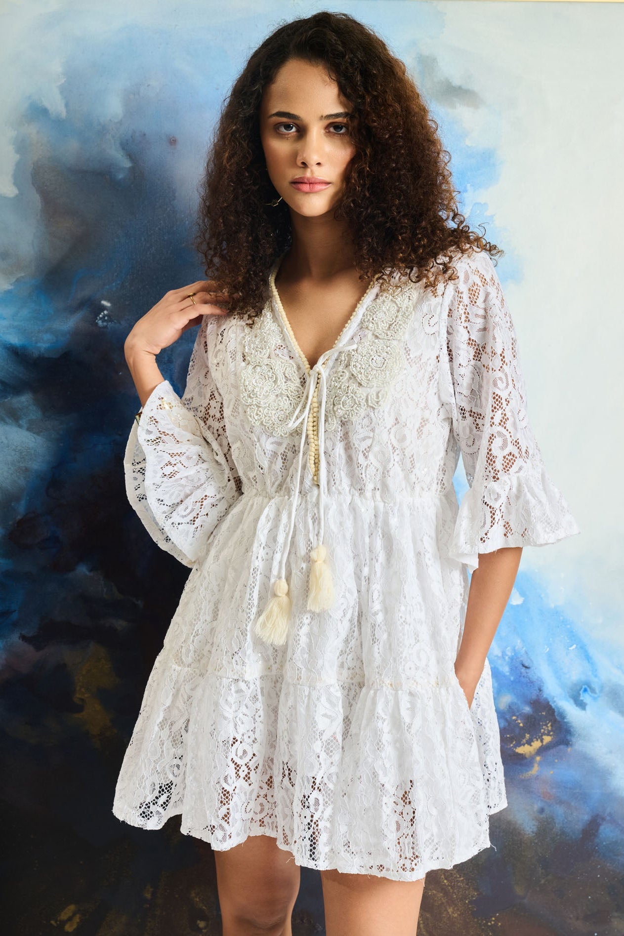 Floral Lace Dress