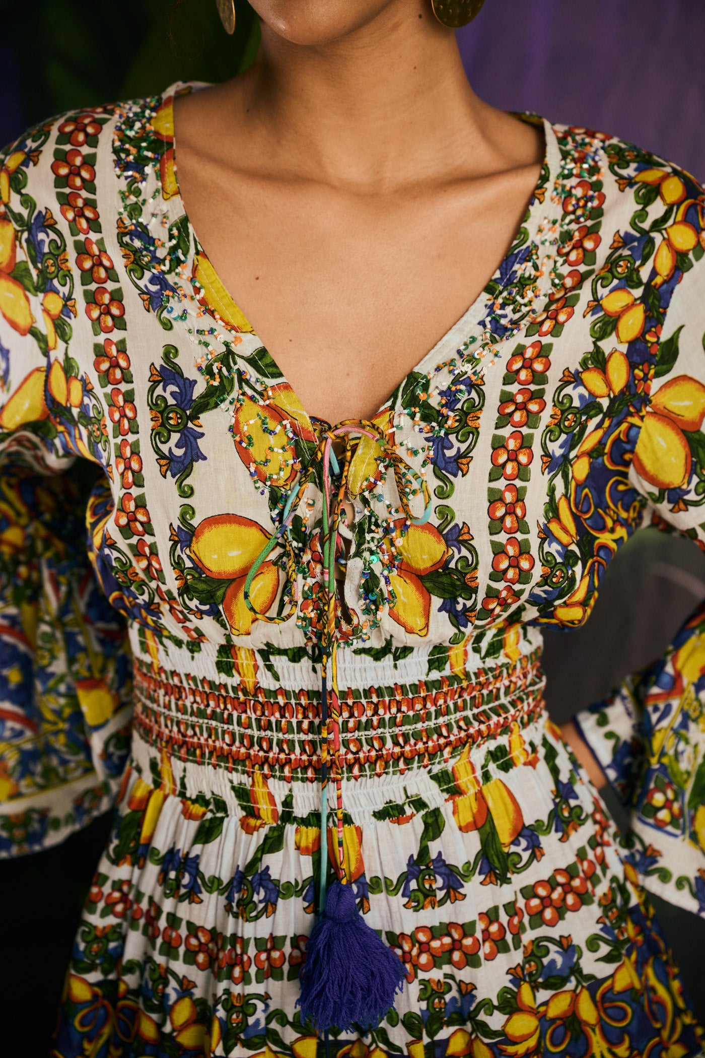 Lemon Lush mini Dress