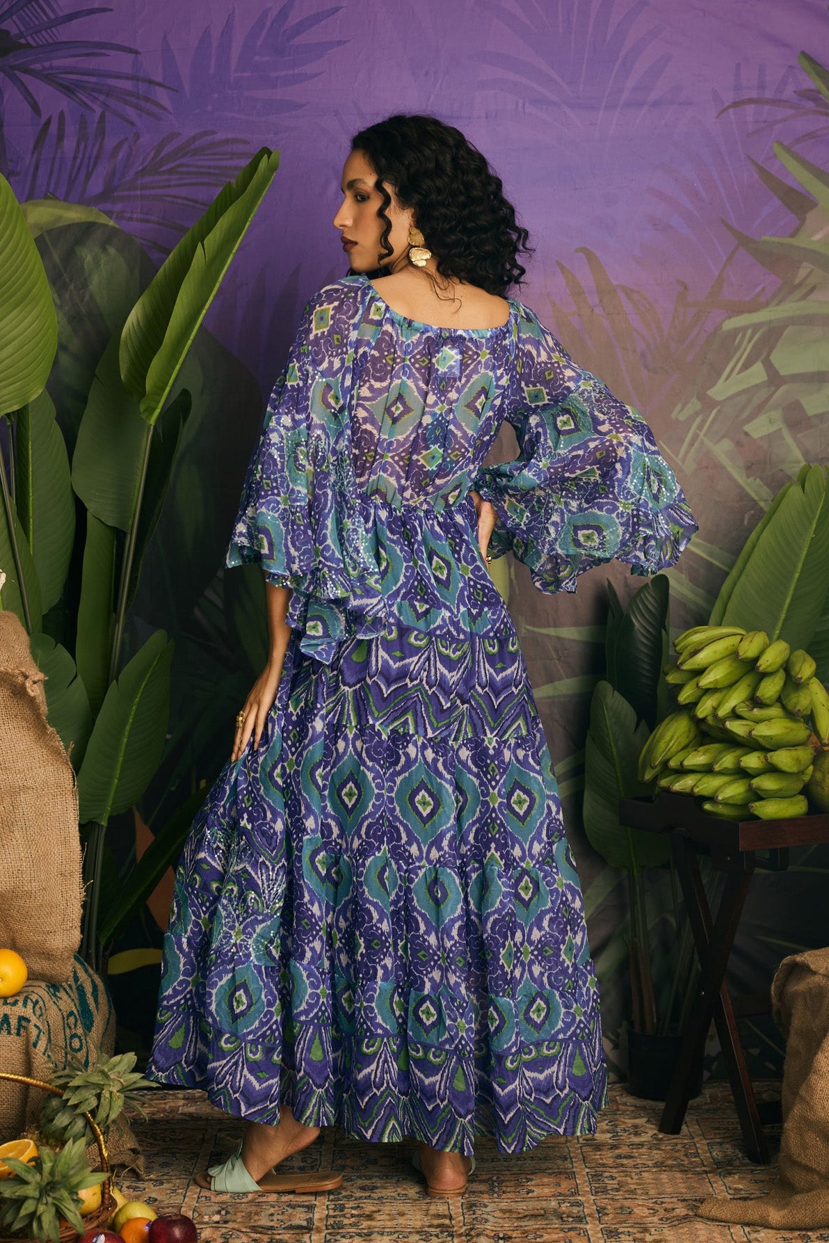 Long Flair Maxi