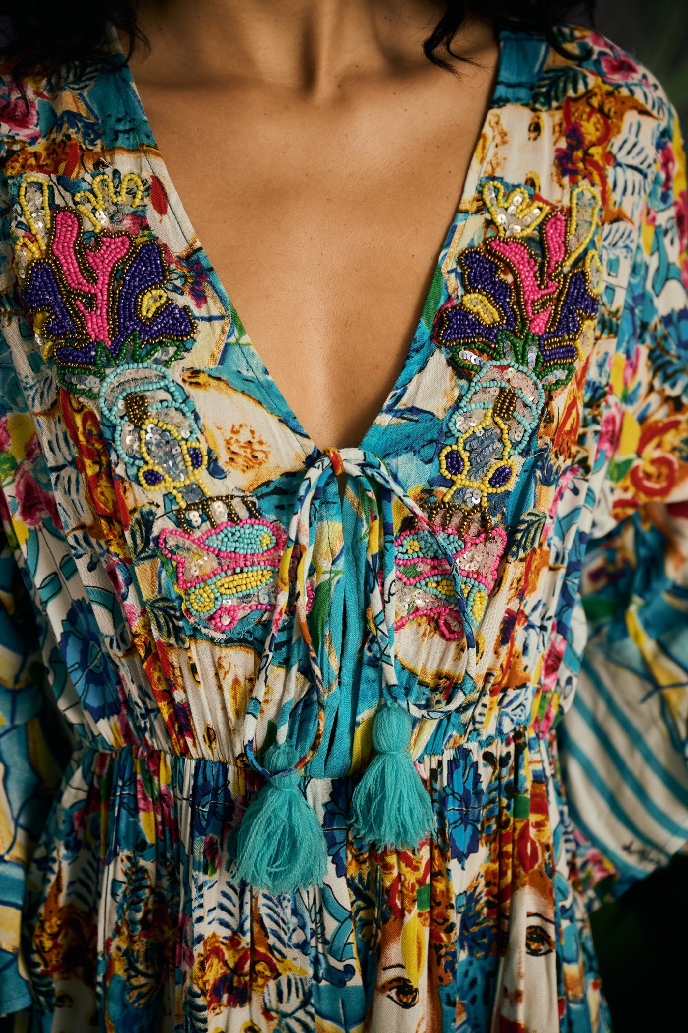 Print & Poise Maxi