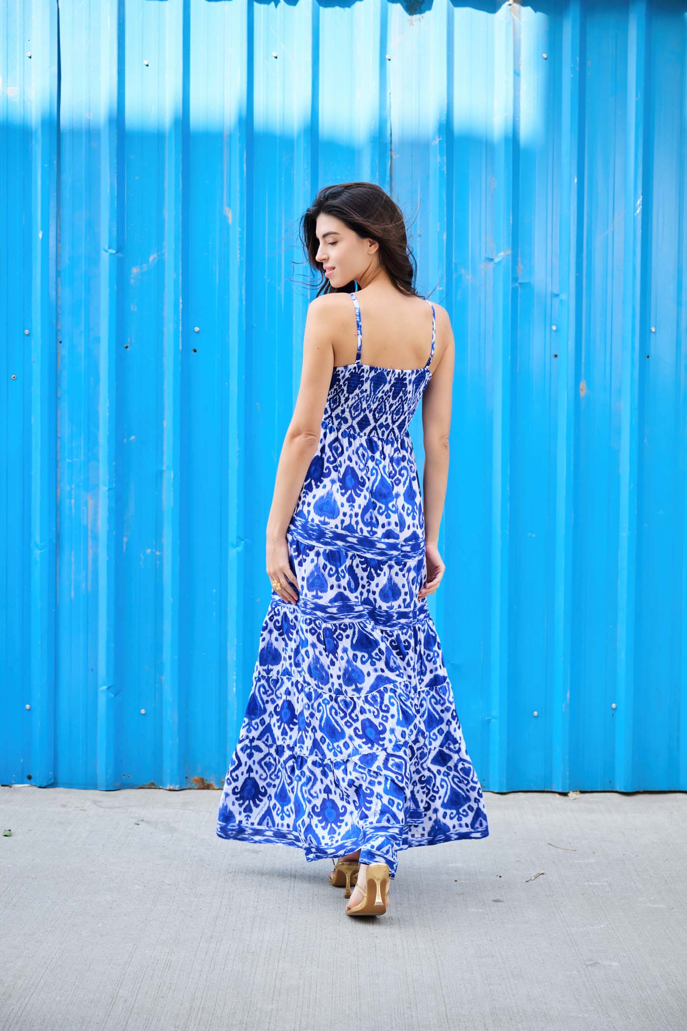 Indigo Whirl Maxi