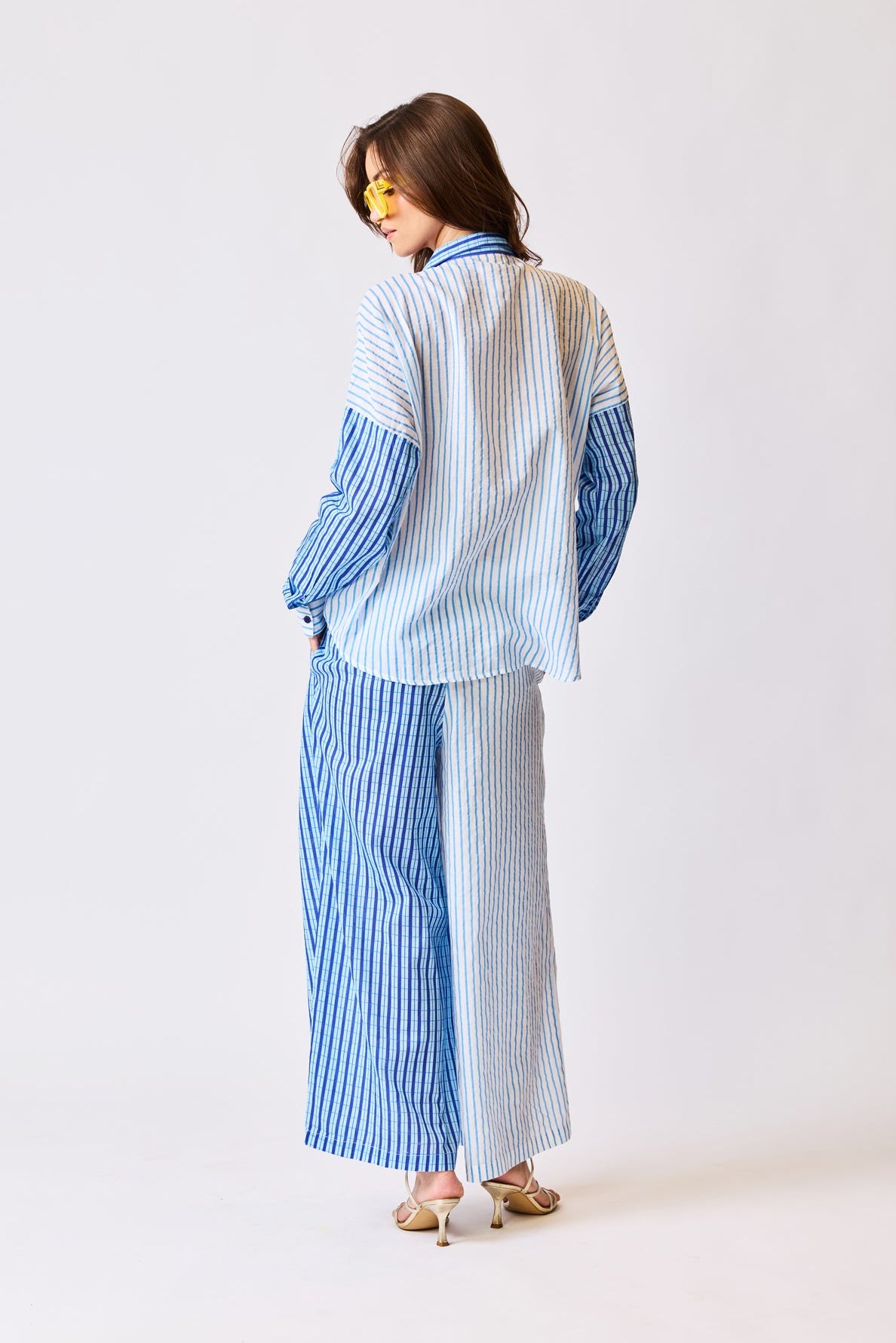 Azure Horizon Embroidered Shirt