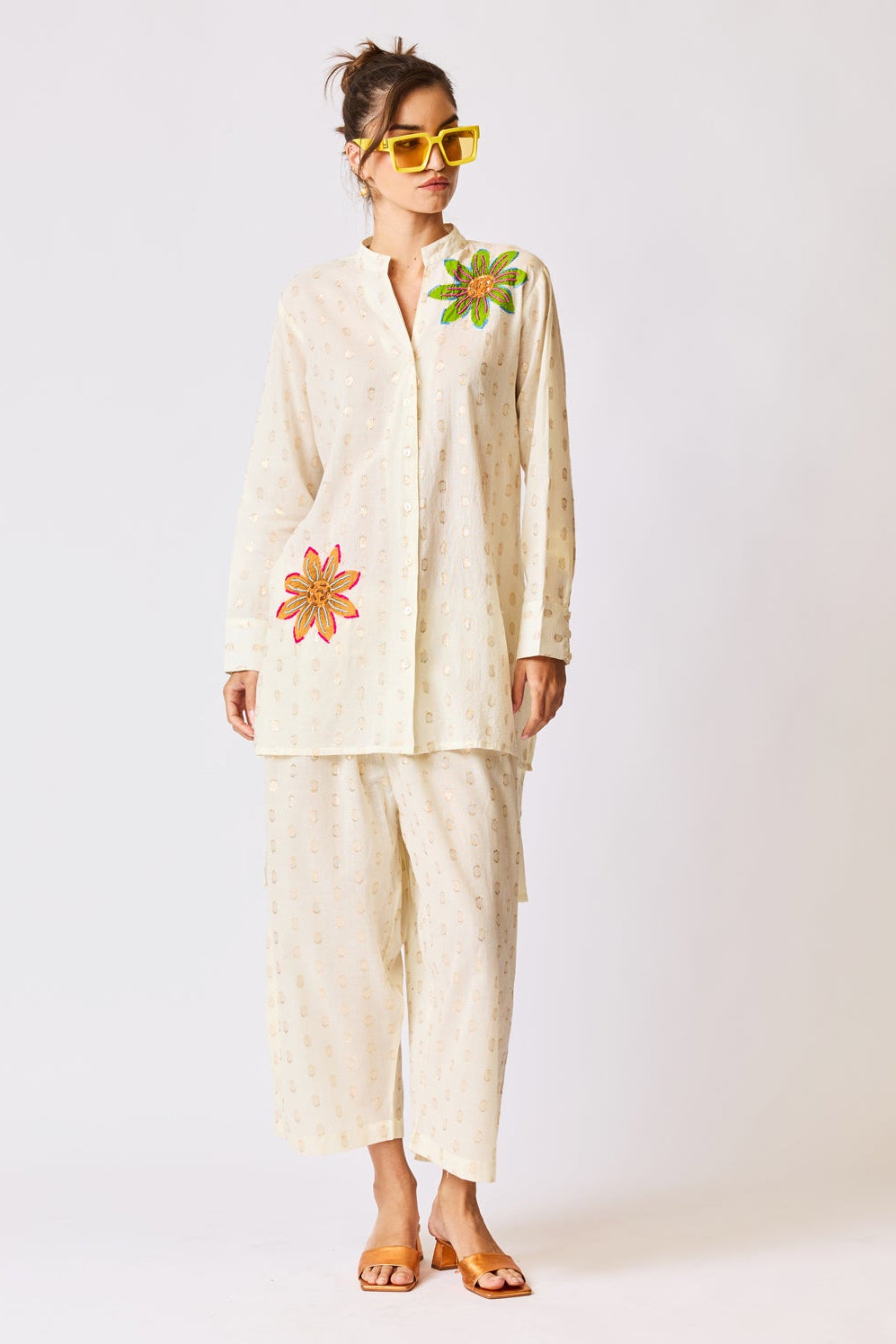 Ivory Bloom Co-ord Set