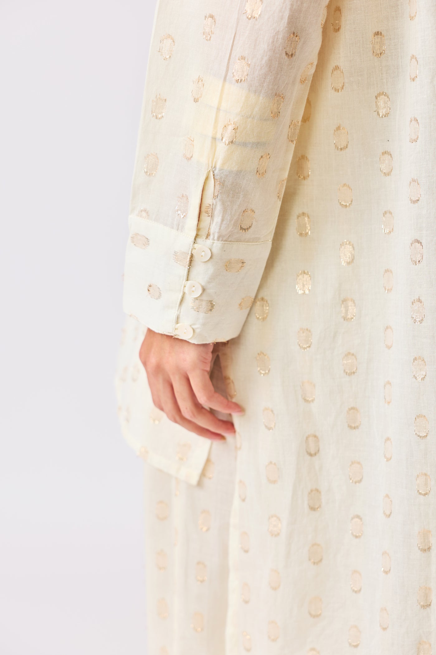 Ivory Bloom Shirt