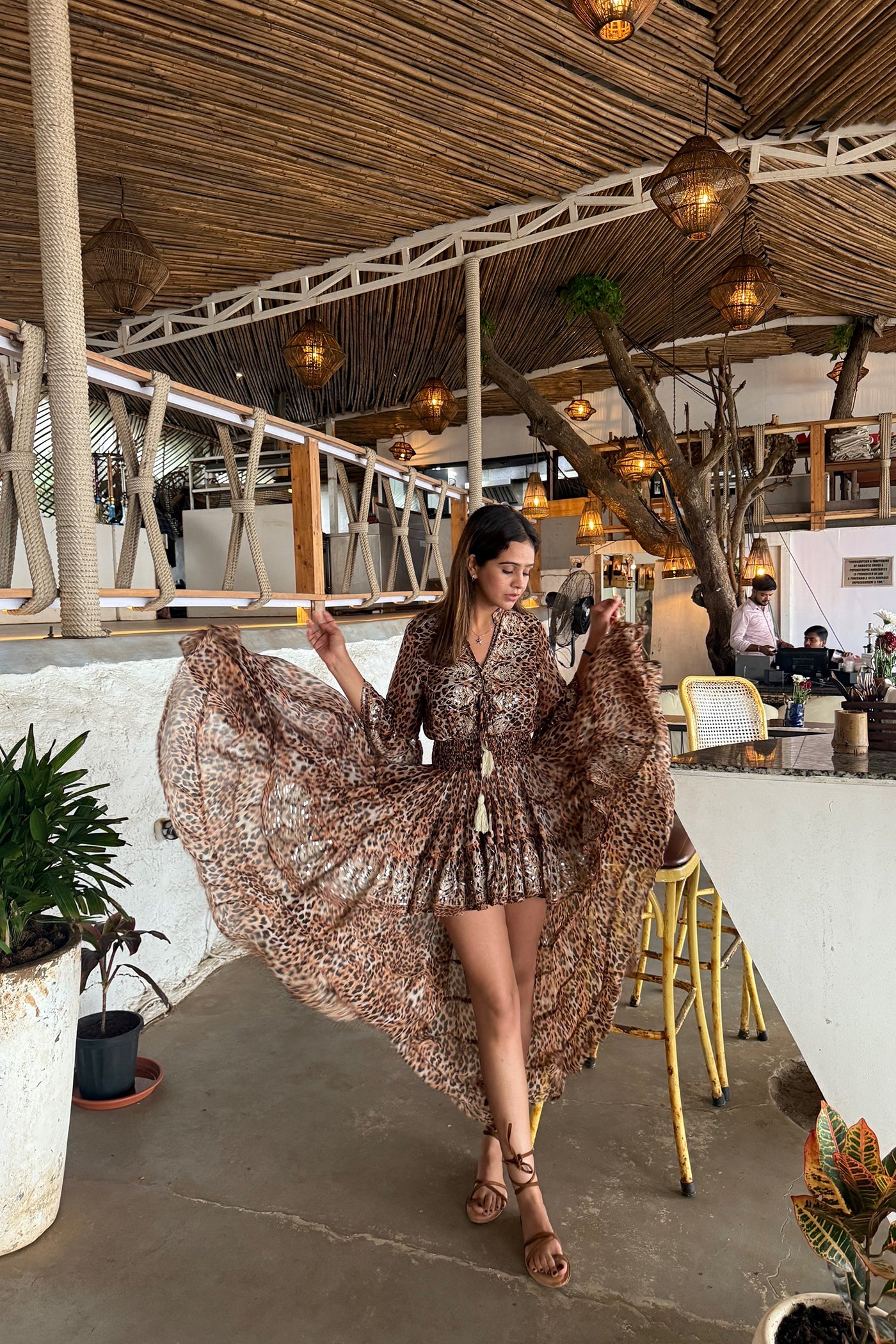 FENIL UMRIGAR In Wild Grace Tail Dress