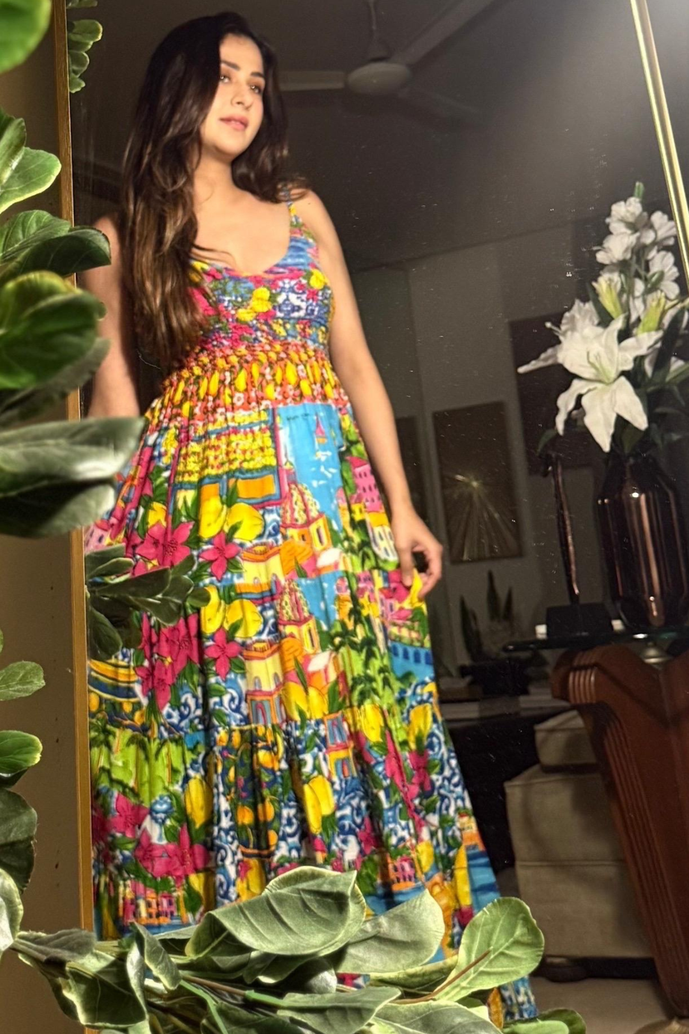 Radiant Strapped Maxi Dresss