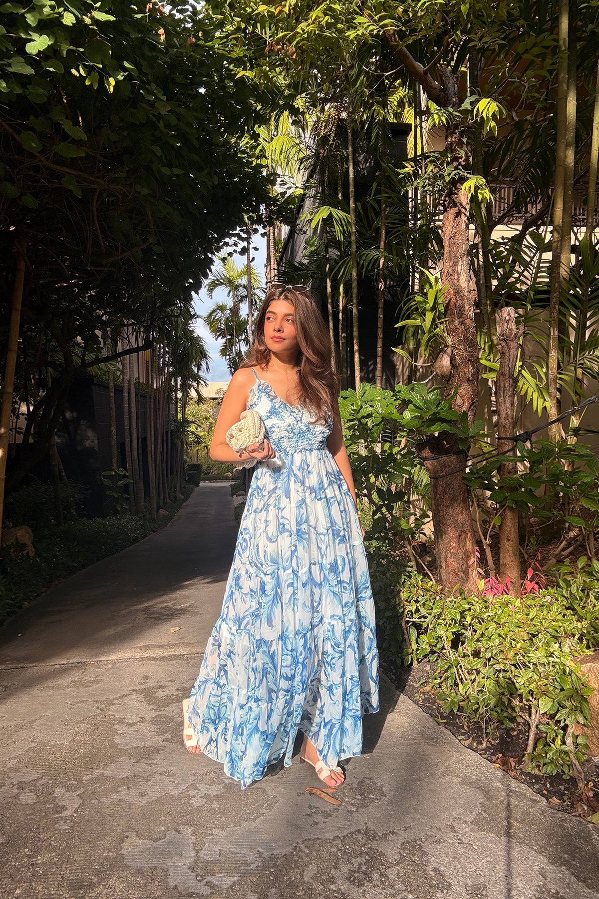 Kiara Advani In Georgette Maxi Dress
